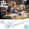 Luxrite T8 LED Tube Light Bulbs 13W (32W Equivalent) 1800LM 3000K Soft White Type A+B G13 Base 4-Pack LR34190-4PK - alternate 7